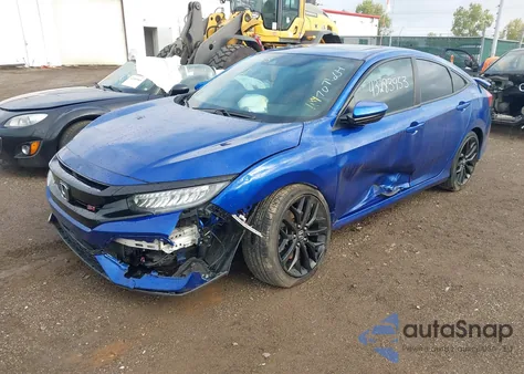 2020 Honda Civic Si Sedan из США, поврежденный, VIN 2HGFC1E58LH707604